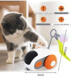 Smart Interactive Pet Car Toy – Remote Moving Toy for Cats & Dogs