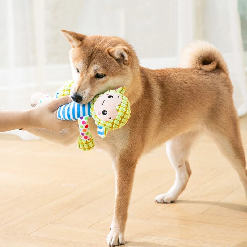 Dental Chew Toy with Squeaker for Pets