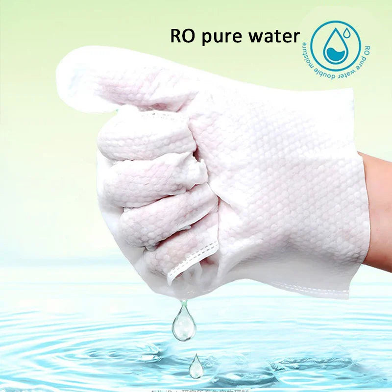 Pet Cleaning Gloves – Wash-Free Bath Wipes for Cats & Dogs