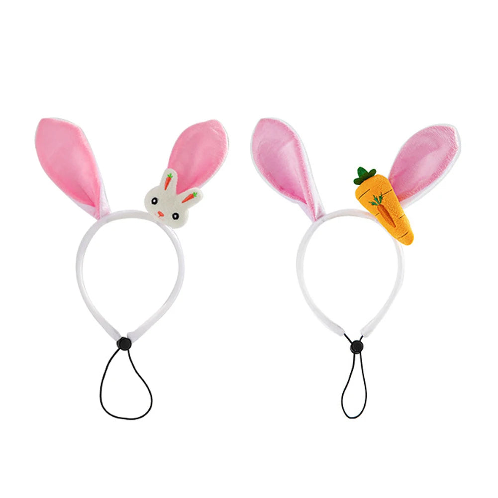 Dog Easter Costumes - Bunny Ears Headband for Dogs Cats