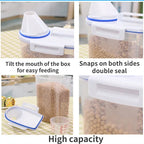 Dog & Cat Food Storage Container – 1.5kg/2kg with Measuring Cup
