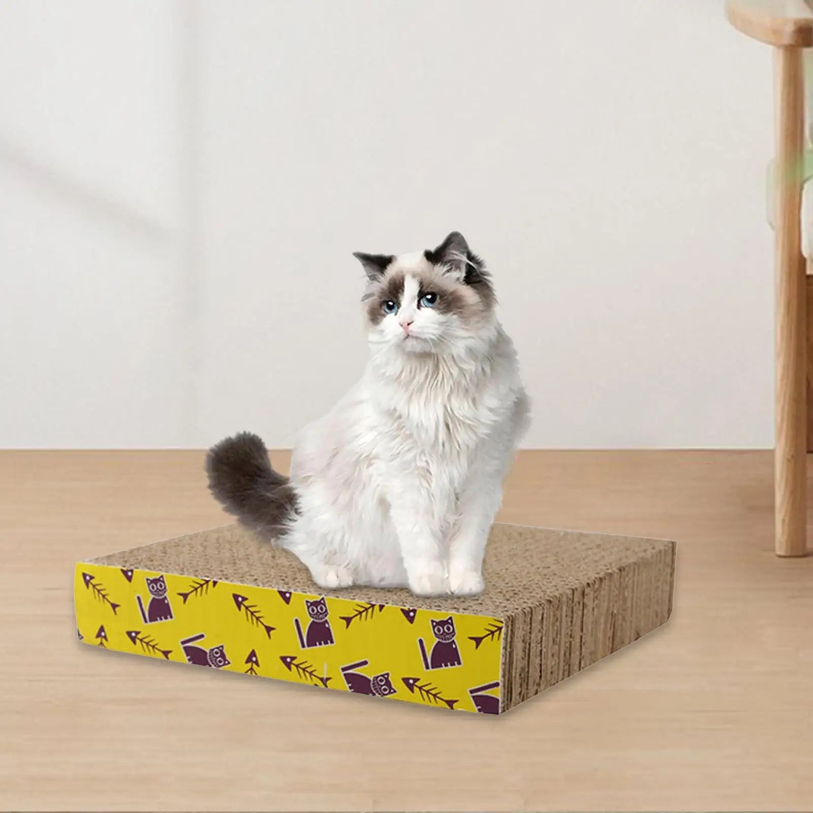 Cat Scratching Board Bed – Cardboard Scratch Pad & Nest for Cats
