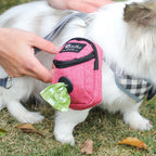 Portable Dog Treat Pouch – Training & Travel Bag with Poop Dispenser