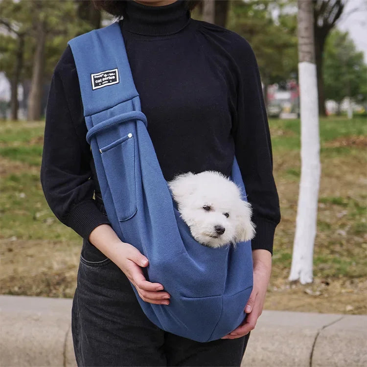 Comfortable Pet Sling Carrier Bag for Cats & Small Dogs