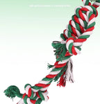 Easter Dog Chew Toys - Cotton Rope Toy with Heart Design