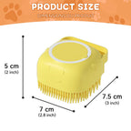 Pet Bathing Brush – Soft Silicone Massage Tool