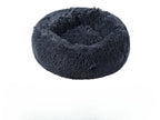 Plush Winter Cat & Dog Nest – Warm, Washable Round Pet Bed