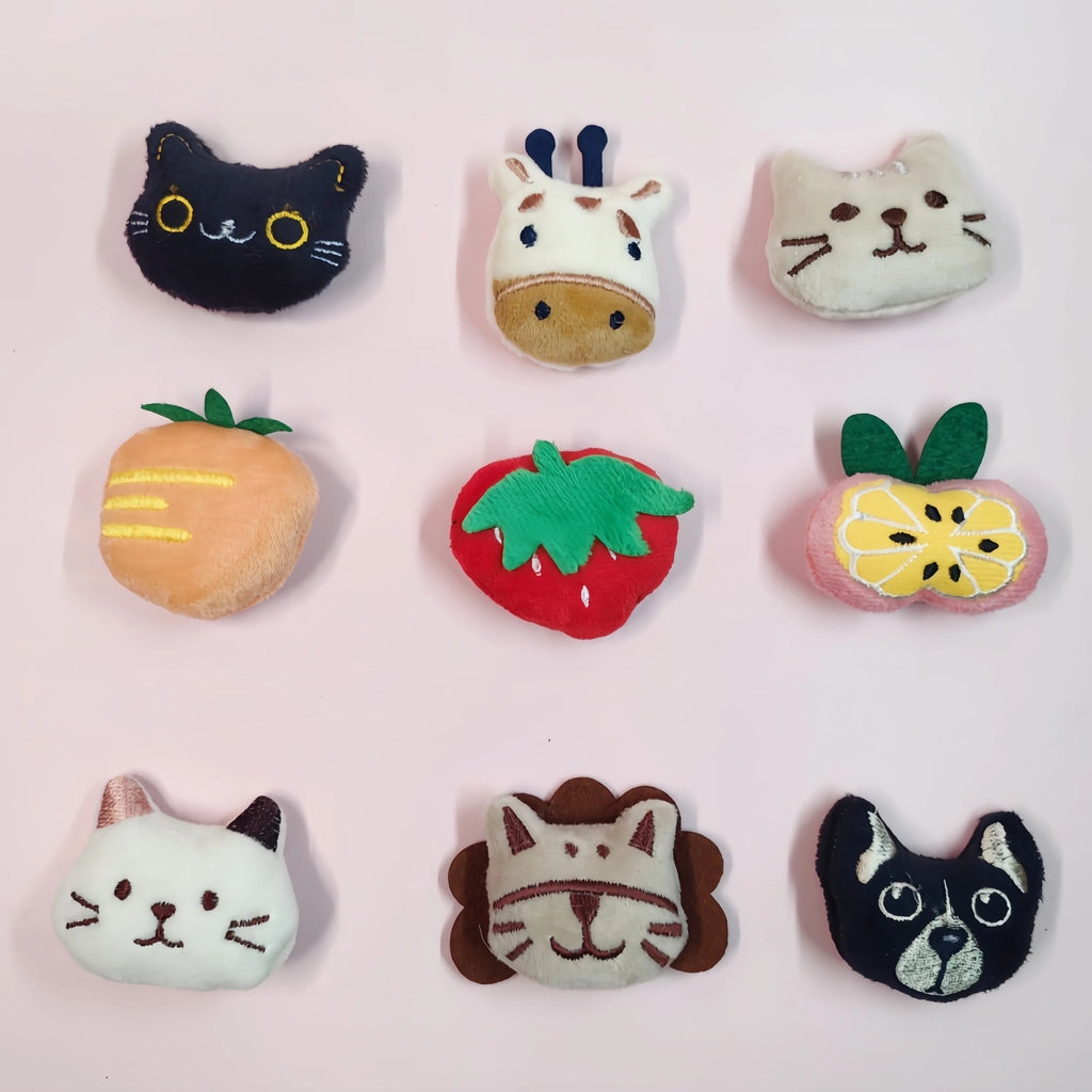 Cat Toys - Interactive Catnip Plush Toy for Kittens