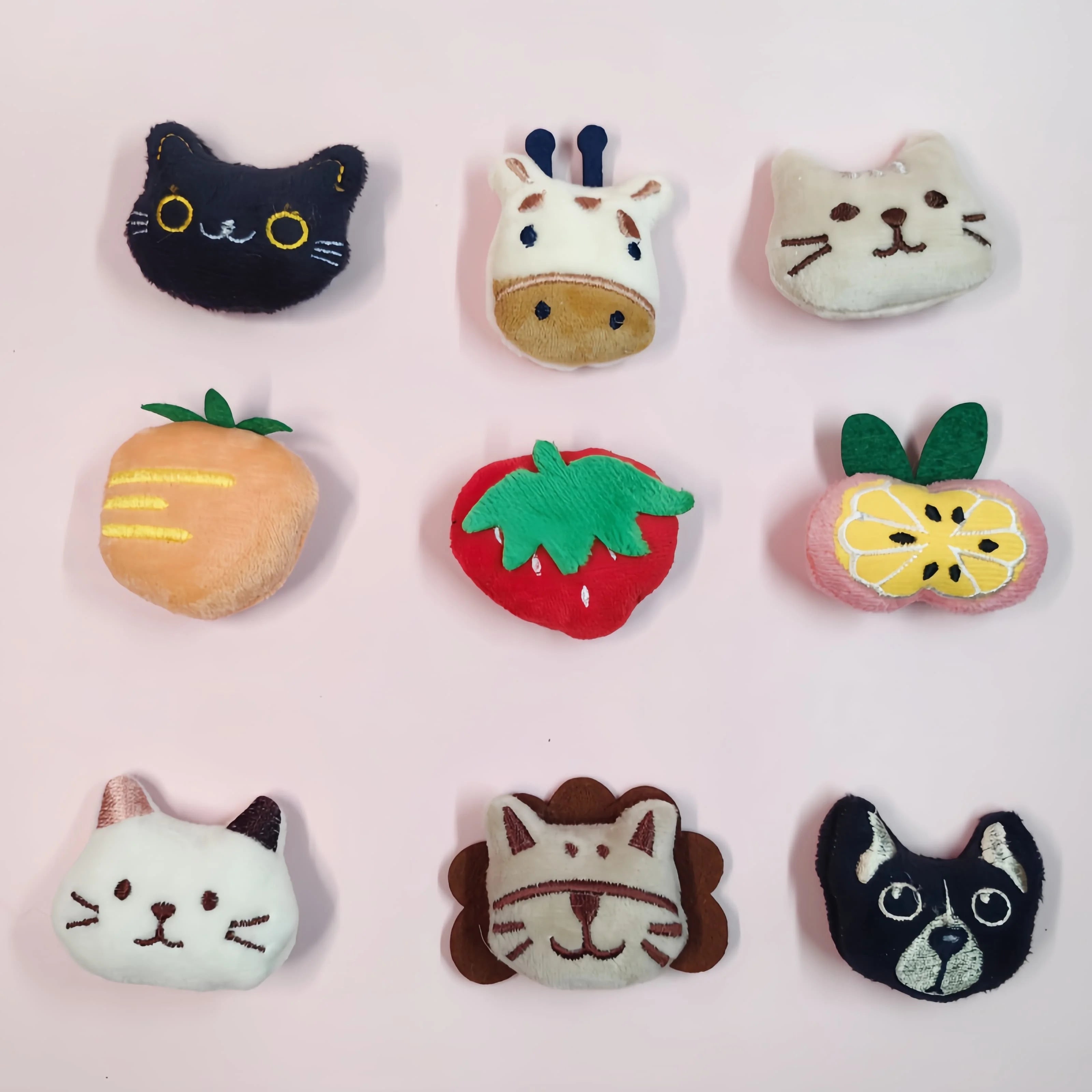 Cat Toys - Interactive Catnip Plush Toy for Kittens