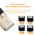 Professional Pet Hair Clipper – USB Grooming Trimmer for Dogs & Cats