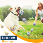 Durable Chew Ball Dog Toy – Interactive Teeth Cleaning Ball