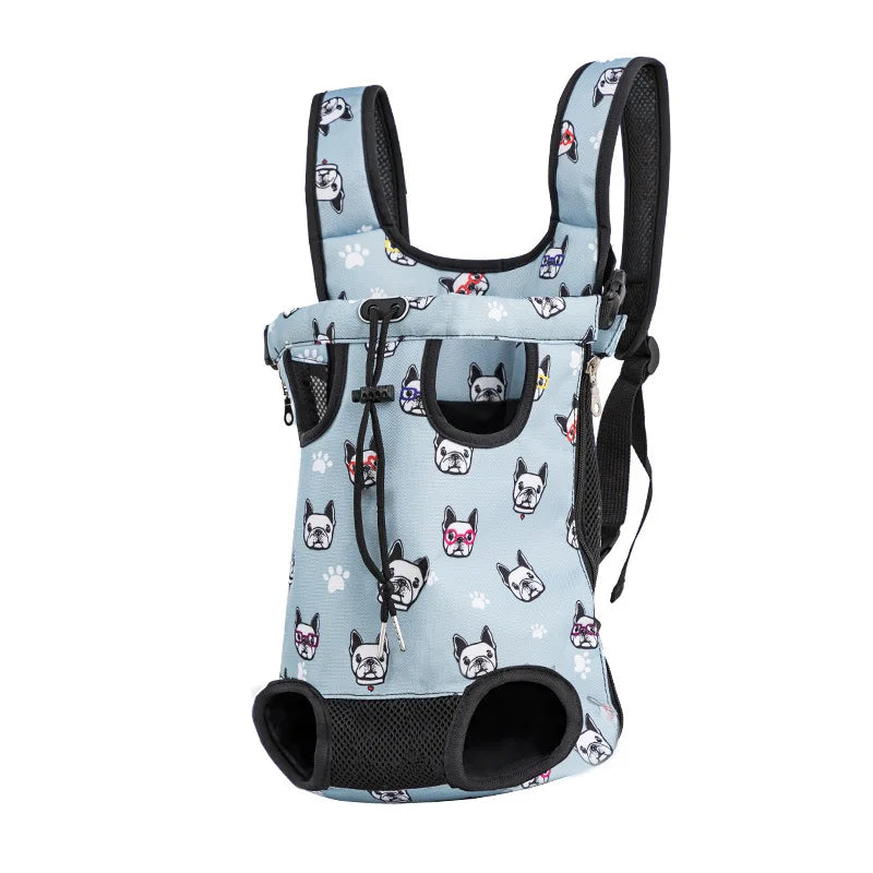 Adjustable Pet Backpack Carrier for Cats & Small Dogs