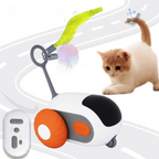 Smart Interactive Pet Car Toy – Remote Moving Toy for Cats & Dogs