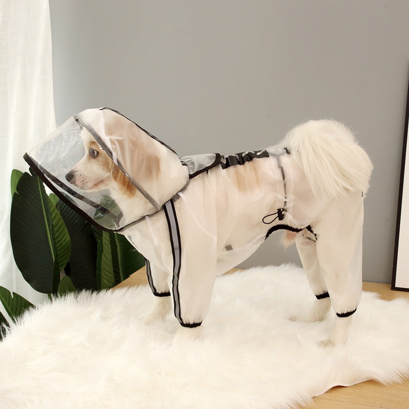 Dog Raincoat - Waterproof Dog Jacket Dog Rain Jacket