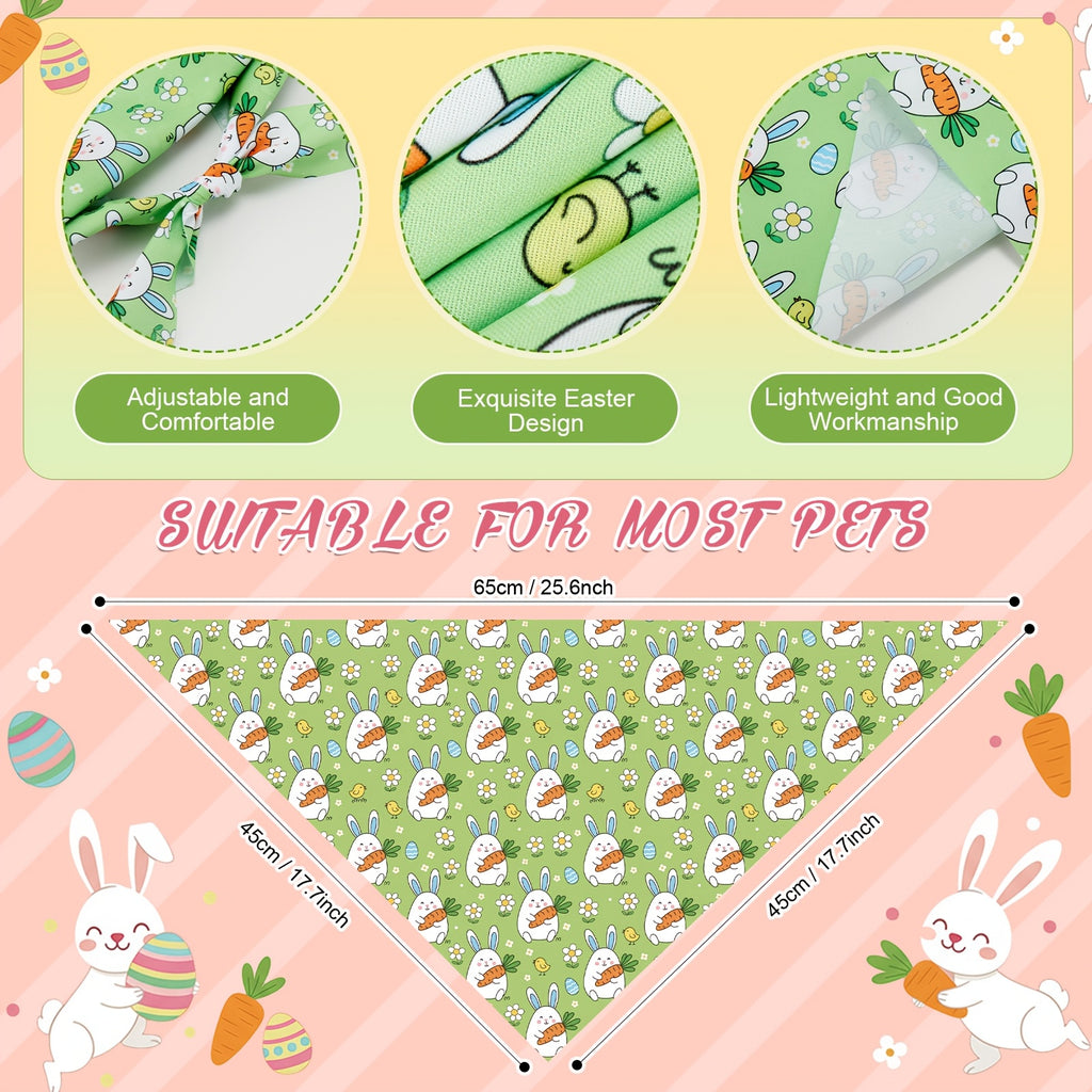 Easter Dog Bandanas - Bulk 50 - Costumes & Photo Props