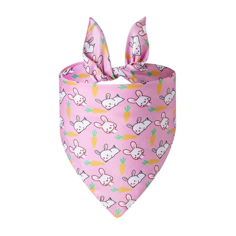 Easter Dog Scarf - Adjustable Bandana for Medium Dogs