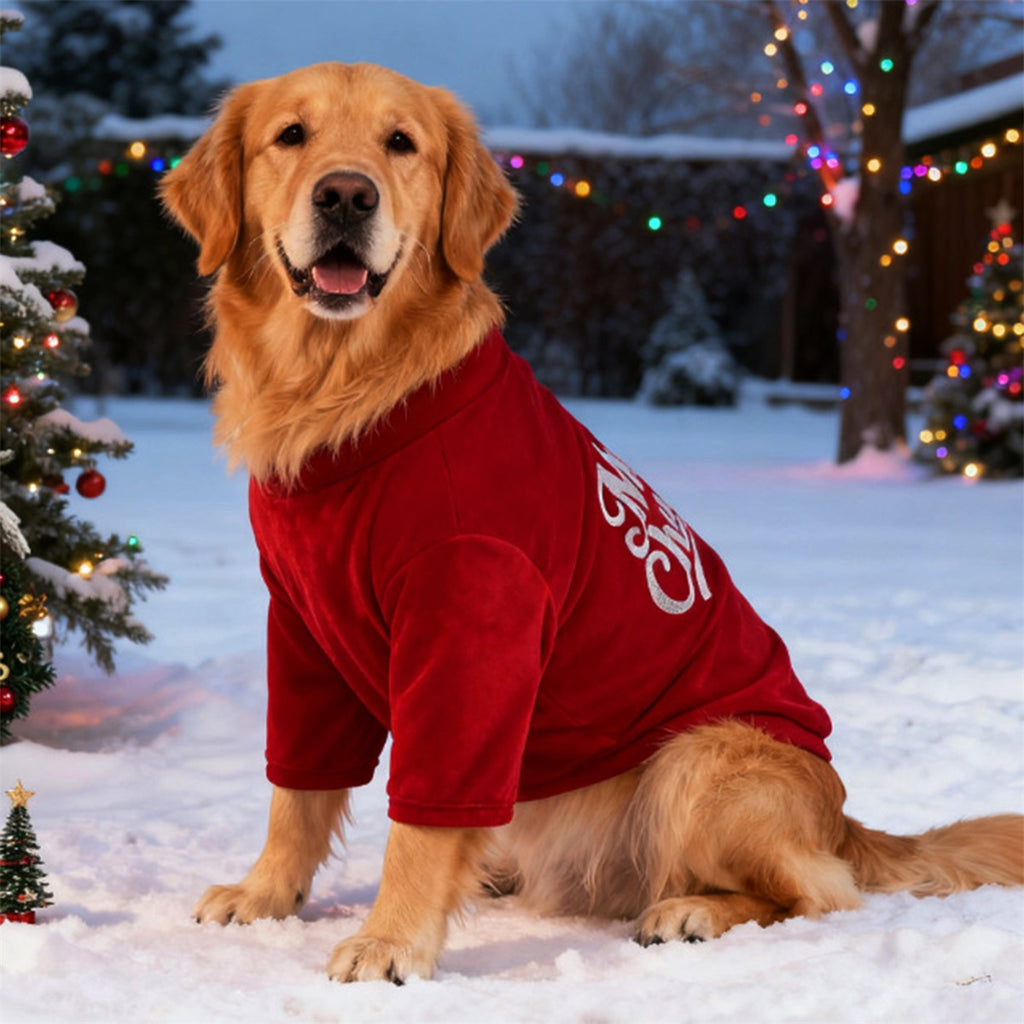 Dog Christmas Costume - Cozy Pullover Sweater