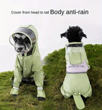Dog Raincoat - Dog Rain Jacket Waterproof Dog Coat