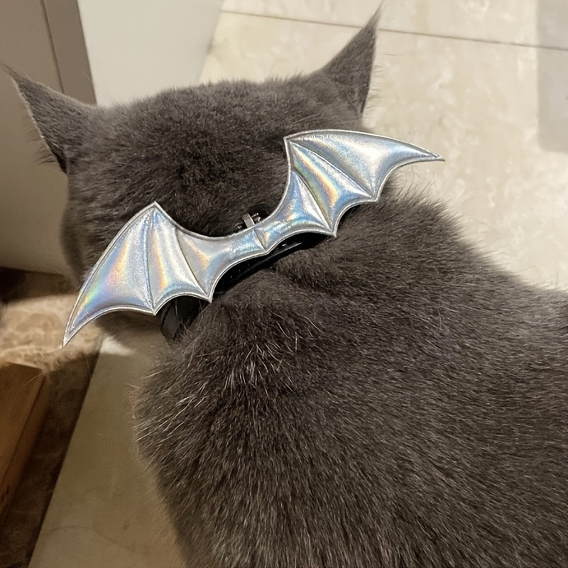 Halloween Pet Collar - Handcrafted Leather with Bell