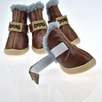 Anti-Slip Dog Boots for Large Dogs - Waterproof Winter