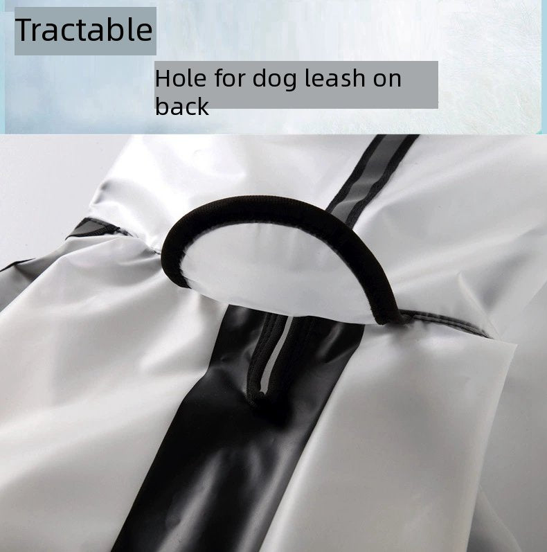 Dog Raincoat - Waterproof Dog Jacket Dog Rain Jacket