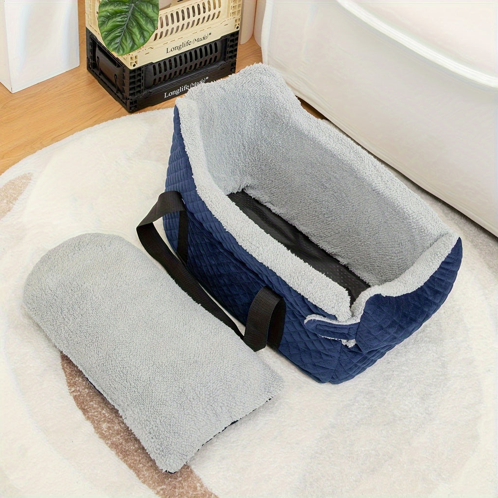 Dog Car Seat Booster - Washable Compact Pet Accessory