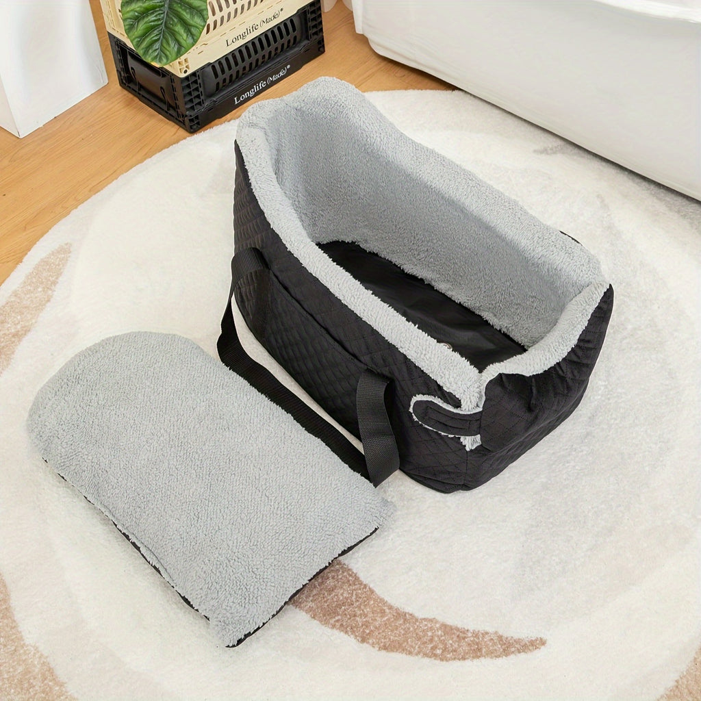 Dog Car Seat Booster - Washable Compact Pet Accessory
