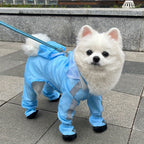 Dog Raincoat with Boots - Waterproof Puppy Rainwear