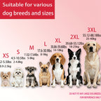 Dog Winter Jacket - Cold Weather Dog Coat with Dark Snap Buttons