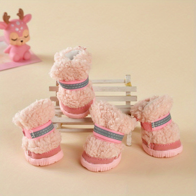 Dog Snow Boots - Non Slip Soles Extra Large