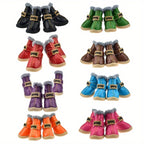 Anti-Slip Dog Boots for Large Dogs - Waterproof Winter