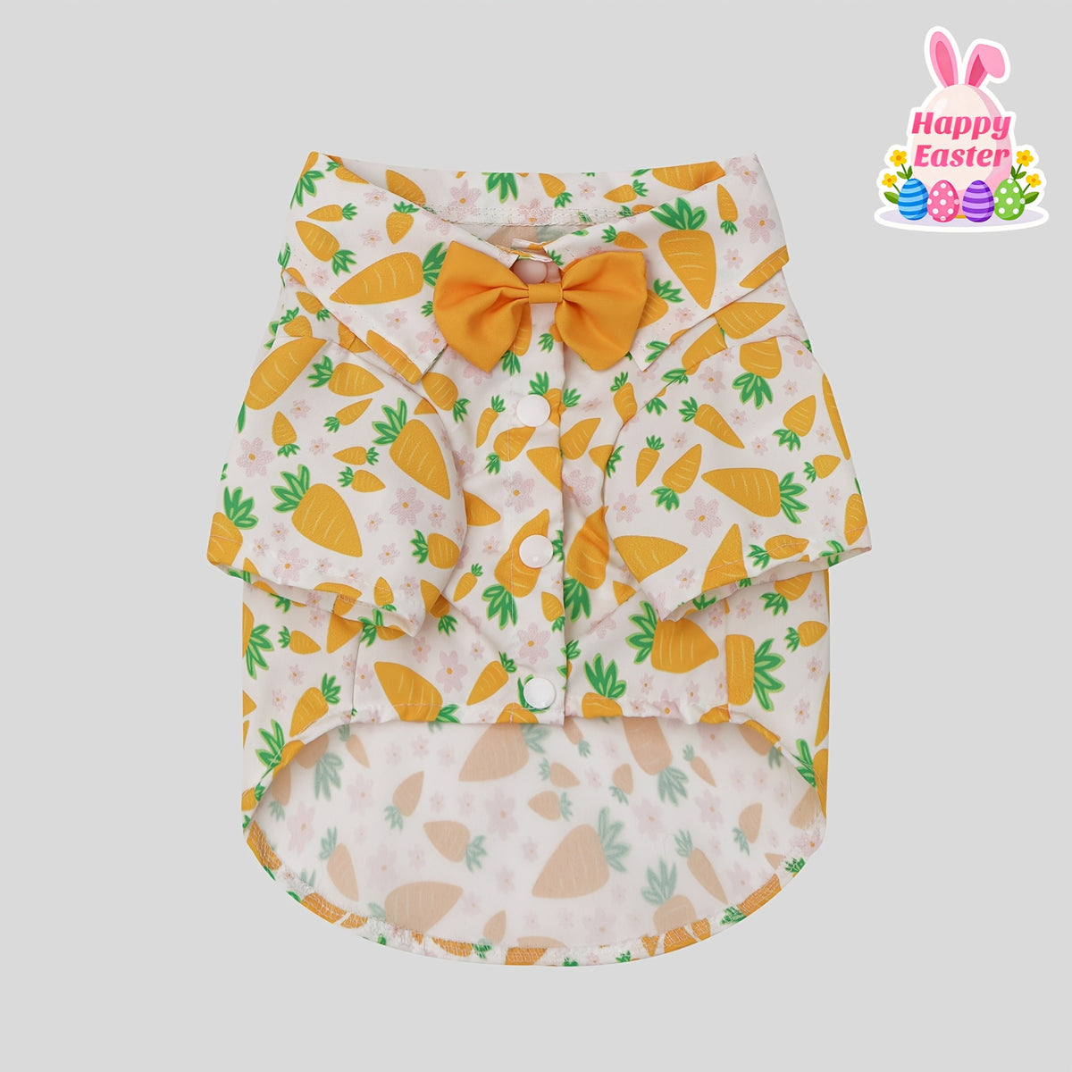 Easter Pet Shirt - Carrot Print Dog & Cat