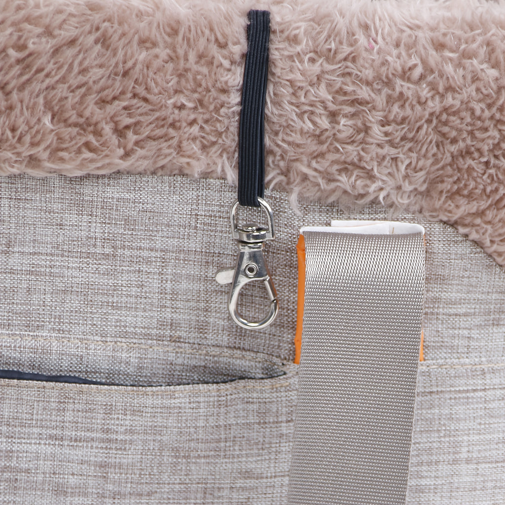 Pet Car Seat Carrier - Dog Cat Travel Crate