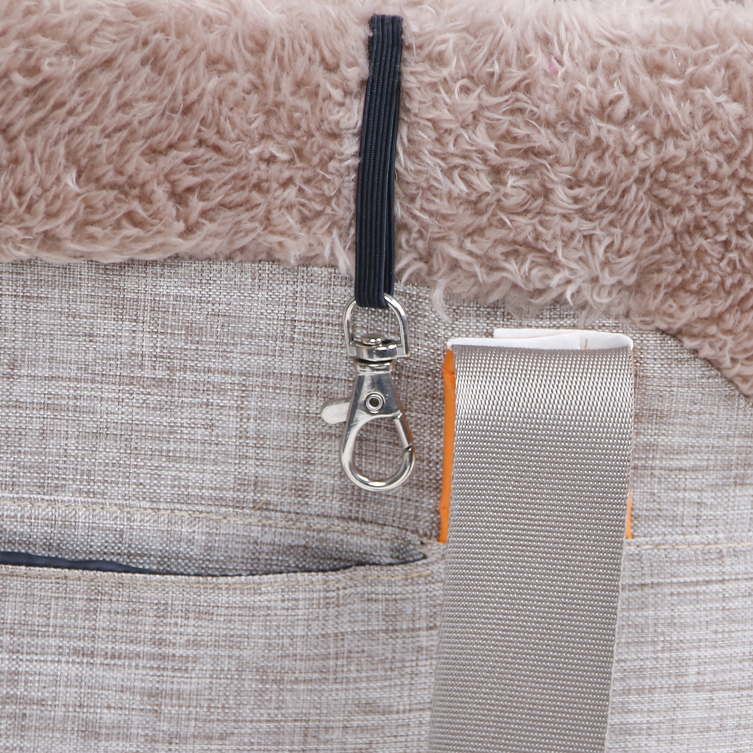 Pet Car Seat Carrier - Dog Cat Travel Crate