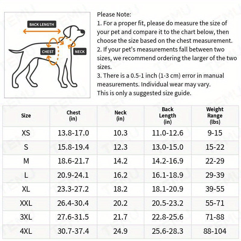 Dog Recovery Suit - Post Surgery Comfort
