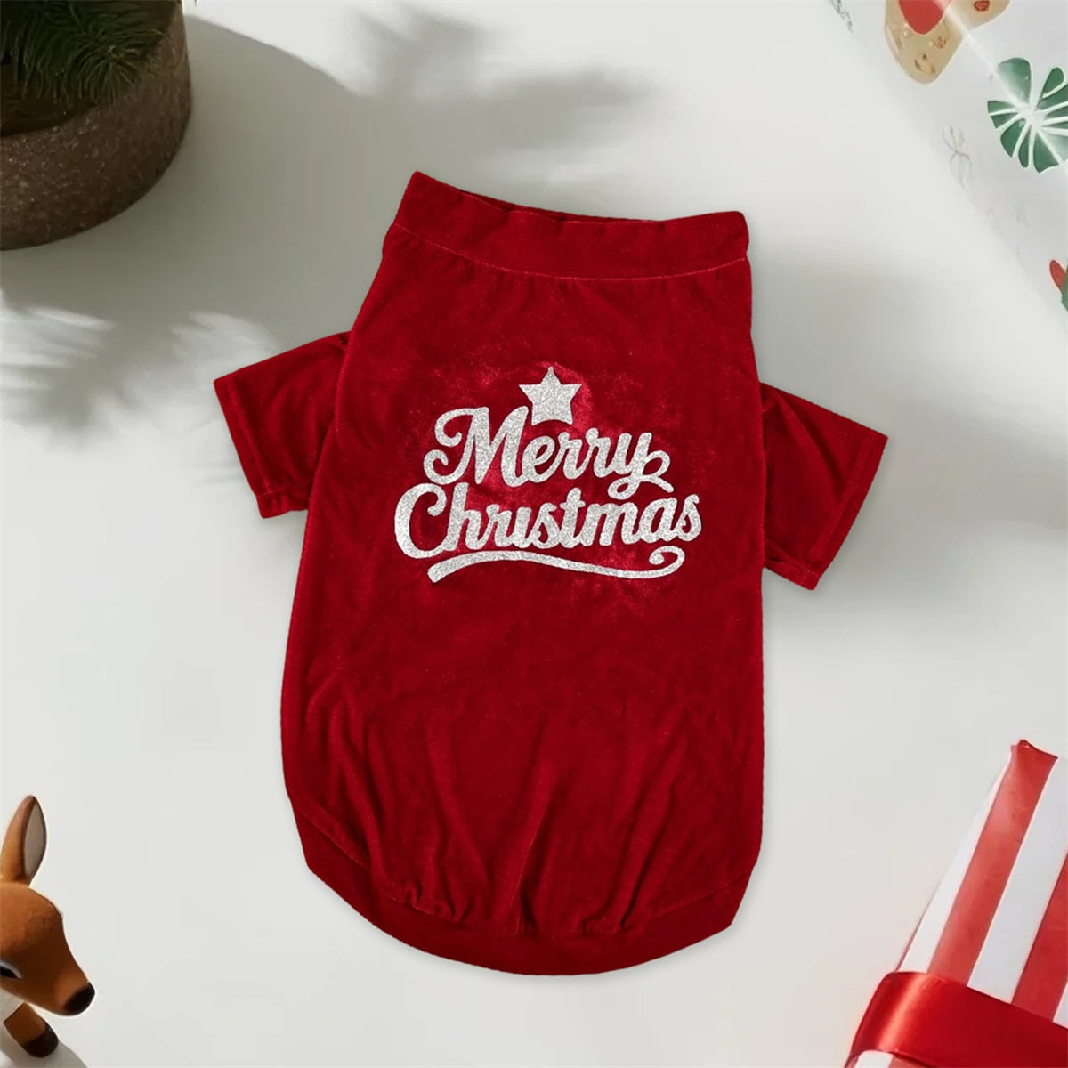 Dog Christmas Costume - Cozy Pullover Sweater