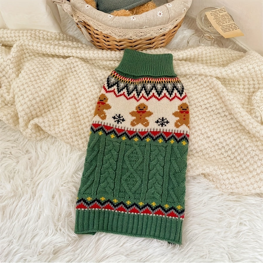 Dog Sweater - Dog Christmas Sweater Winter Dog Clothes