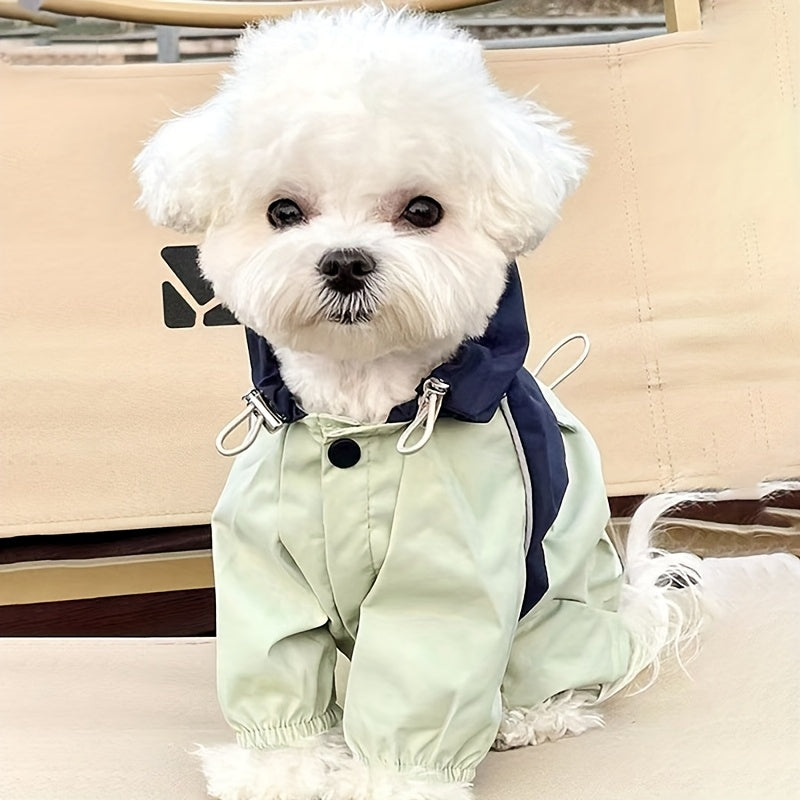Dog Raincoat - Waterproof Dog Jacket with Hood