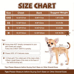 Winter Dog Sweater - Fleece Hooded Plaid