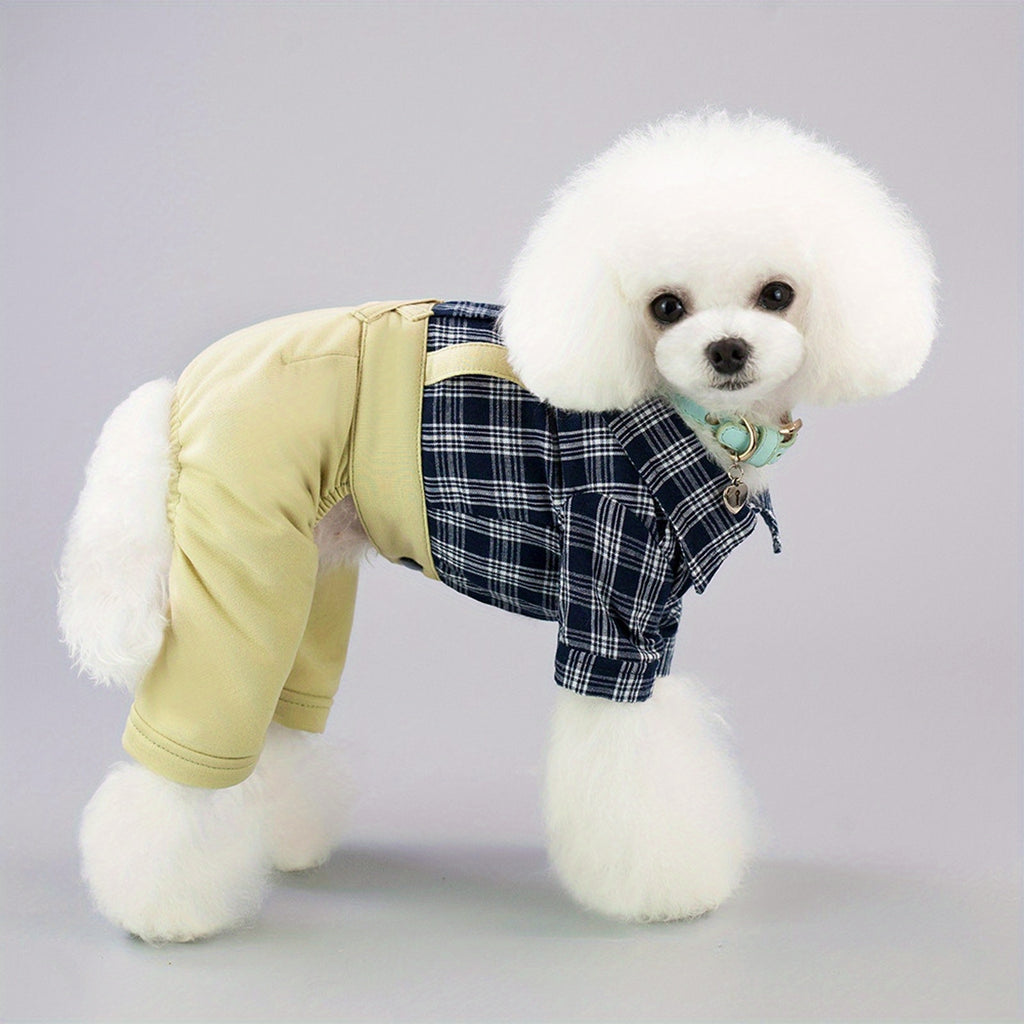 Pet Formal Clothing - Elegant Dog Suspenders