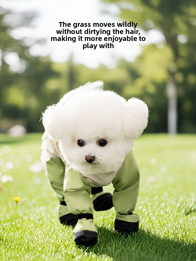Dog Raincoat - Waterproof Small Breed Jacket