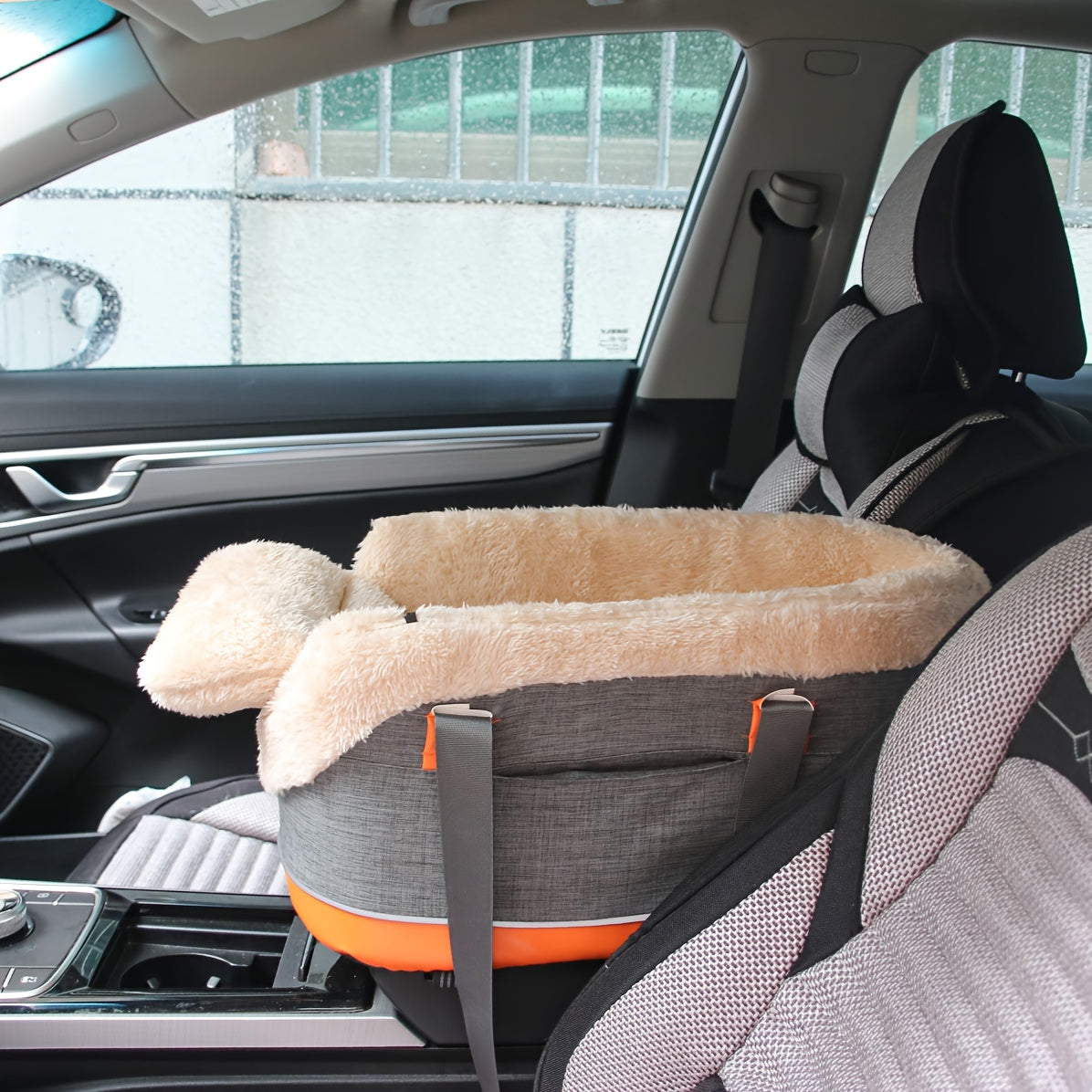 Pet Car Seat Carrier - Dog Cat Travel Crate