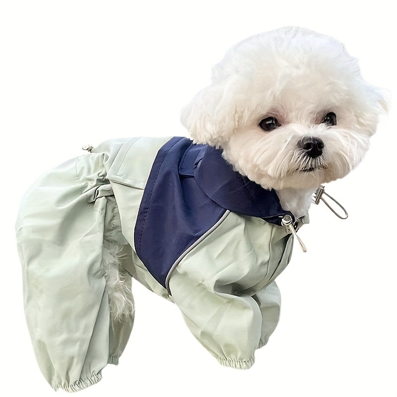Dog Raincoat - Waterproof Dog Jacket with Hood