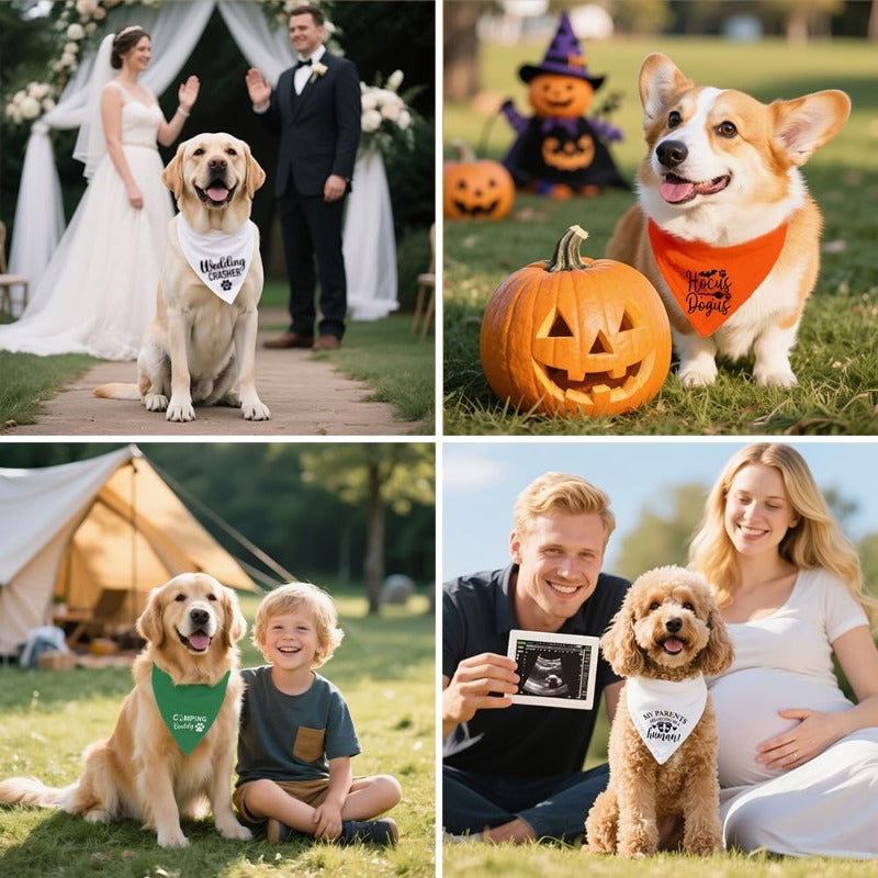 Easter Dog Bandana - Funny Pet Accessory