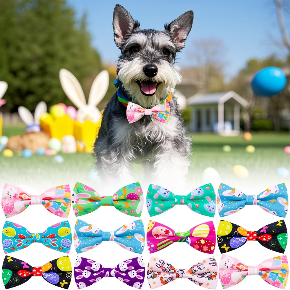 Dog Bow Ties - Removable Easter Accessories