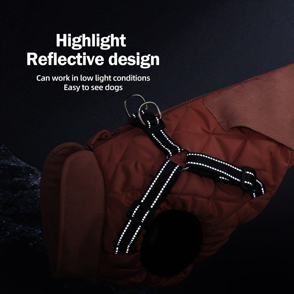 Dog Winter Sweater - Windproof Small Dog