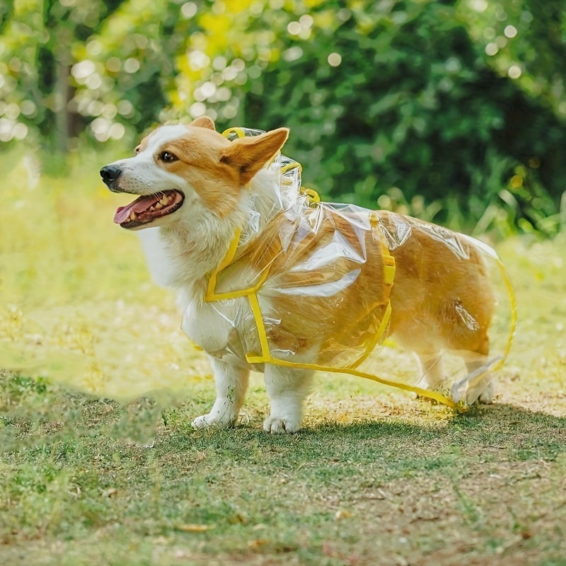 Pet Raincoat - Waterproof Dog & Cat Jacket Small