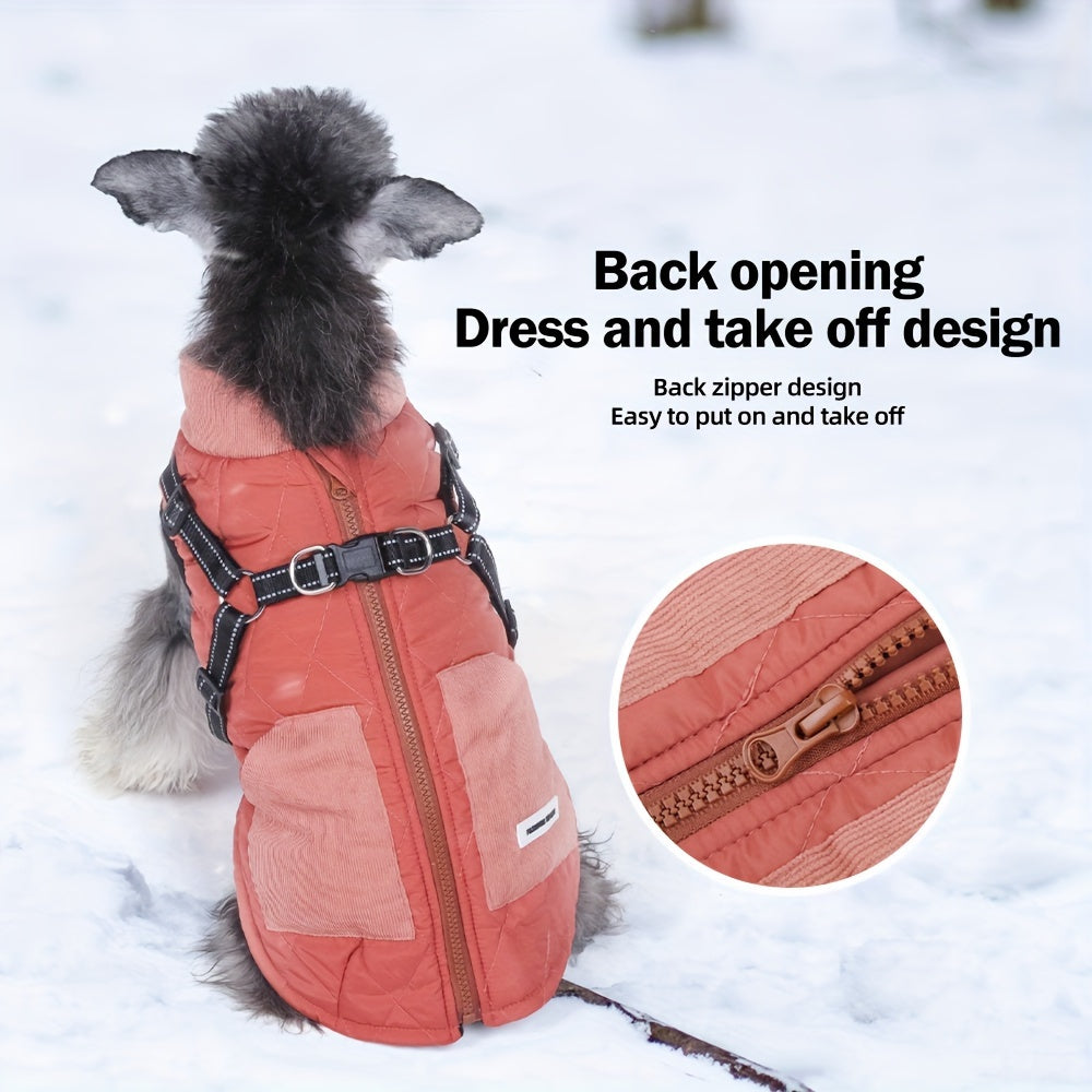 Dog Winter Sweater - Windproof Small Dog