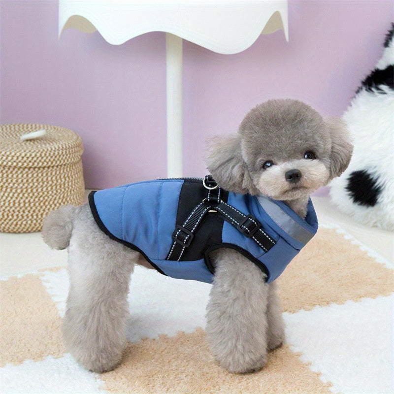 Dog Winter Jacket - Cozy Large Dog Cold Weather Coat