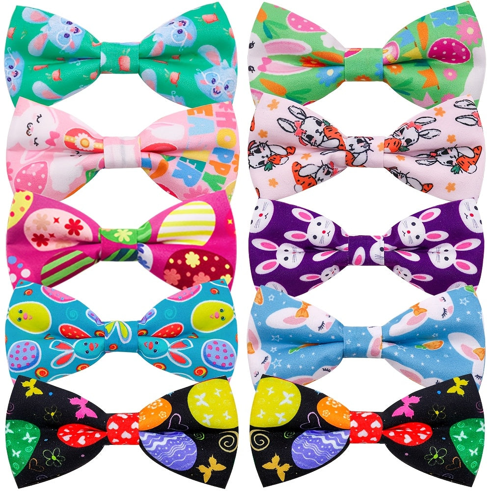 Dog Bow Ties - Removable Easter Accessories